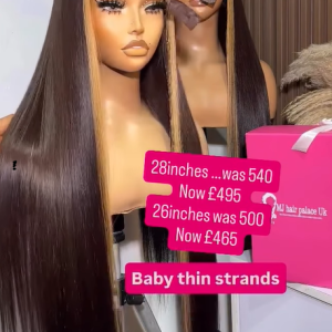 28inches baby thin strands